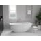 Anzzi Leni 5.9 ft. Jetted Whirlpool Tub with Reversible Drain in White FT-AZ202 - alternate 5